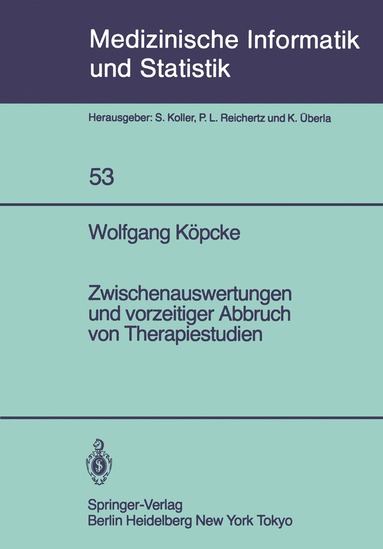 bokomslag Zwischenauswertungen und vorzeitiger Abbruch von Therapiestudien