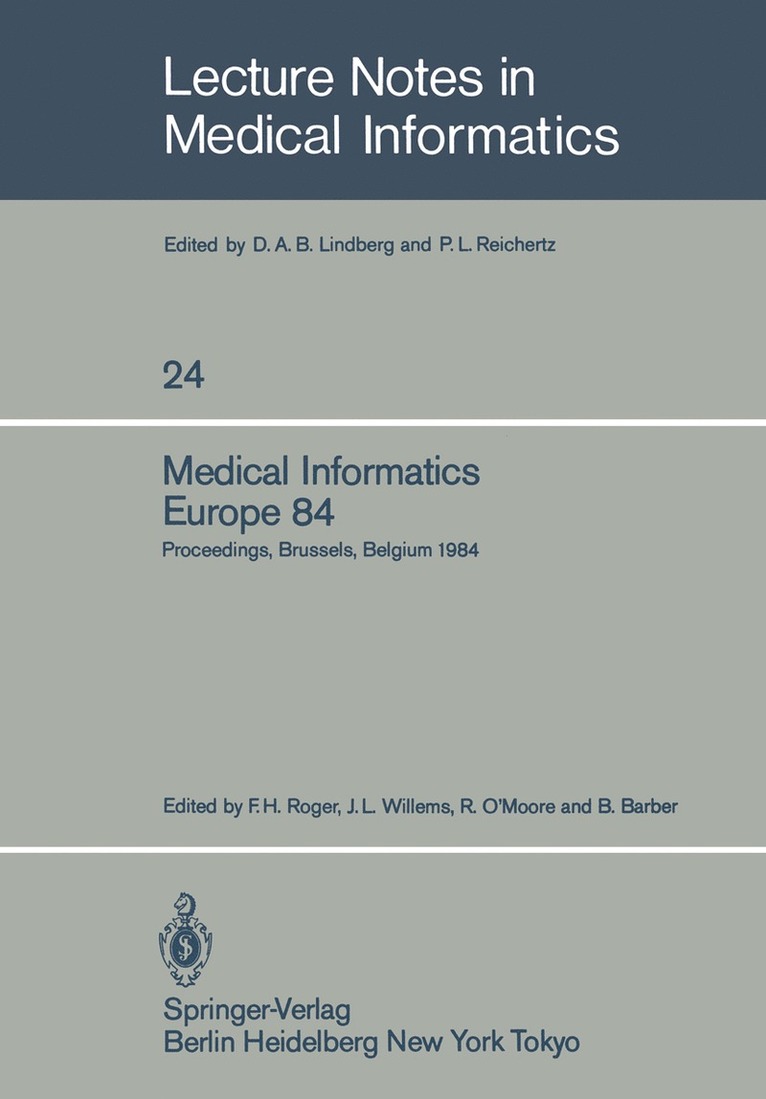 Medical Informatics Europe 84 1