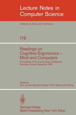 Readings on Cognitive Ergonomics, Mind and Computers 1