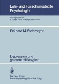 bokomslag Depression und gelernte Hilflosigkeit