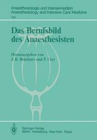 bokomslag Das Berufsbild des Anaesthesisten