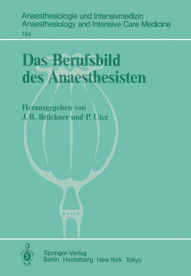 bokomslag Das Berufsbild des Anaesthesisten