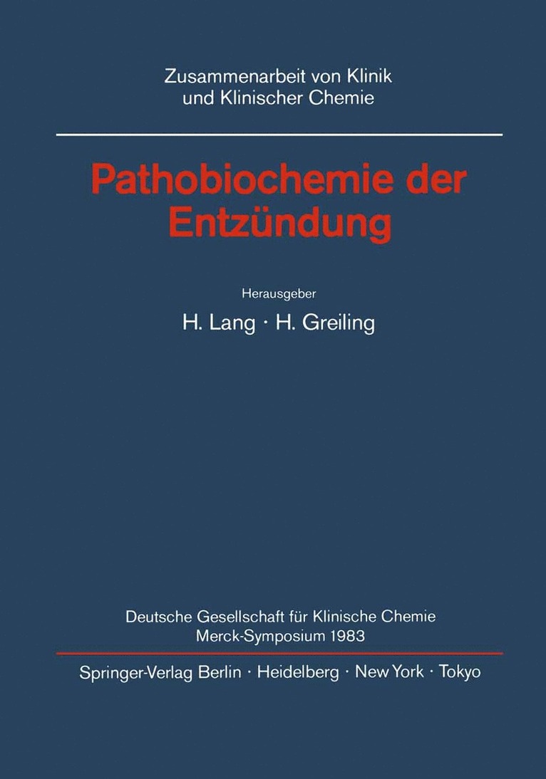 Pathobiochemie der Entzndung 1