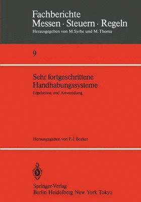 Peter-Joachim Becker - Sehr fortgeschrittene Handhabungssysteme, Häftad