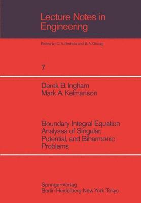 Boundary Integral Equation Analyses of Singular, Potential, and Biharmonic Problems 1