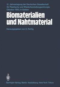 bokomslag Biomaterialien und Nahtmaterial