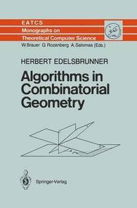 bokomslag Algorithms in Combinatorial Geometry