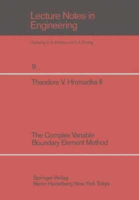 bokomslag The Complex Variable Boundary Element Method