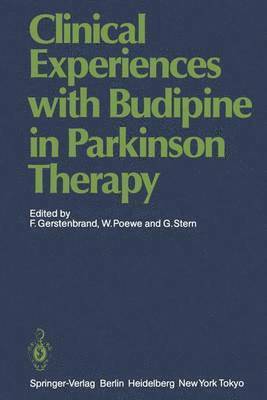 Clinical Experiences with Budipine in Parkinson Therapy 1