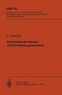 bokomslag Automatisiertes Messen mit NC-Werkzeugmaschinen