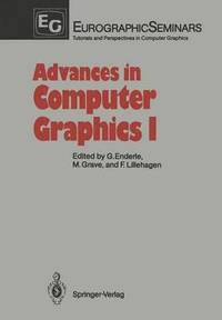 bokomslag Advances in Computer Graphics I