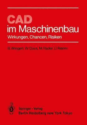 bokomslag CAD im Maschinenbau