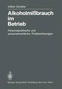 bokomslag Alkoholmißbrauch im Betrieb