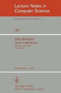 bokomslag Ada Software Tools Interfaces