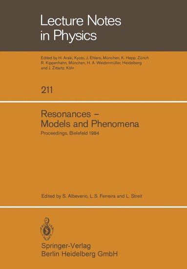 bokomslag Resonances  Models and Phenomena