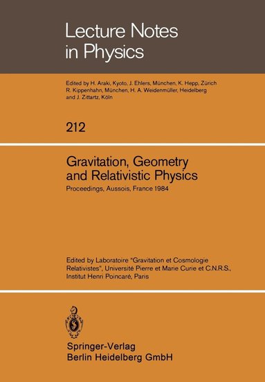 bokomslag Gravitation, Geometry and Relativistic Physics