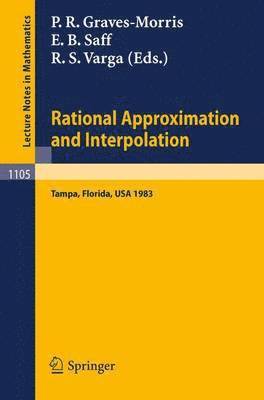 Rational Approximation and Interpolation 1