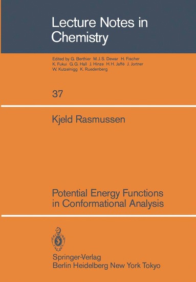 bokomslag Potential Energy Functions in Conformational Analysis