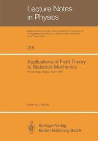 bokomslag Applications of Field Theory to Statistical Mechanics