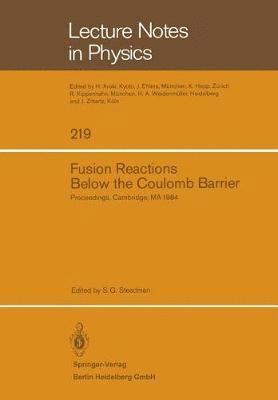 bokomslag Fusion Reactions Below the Coulomb Barrier