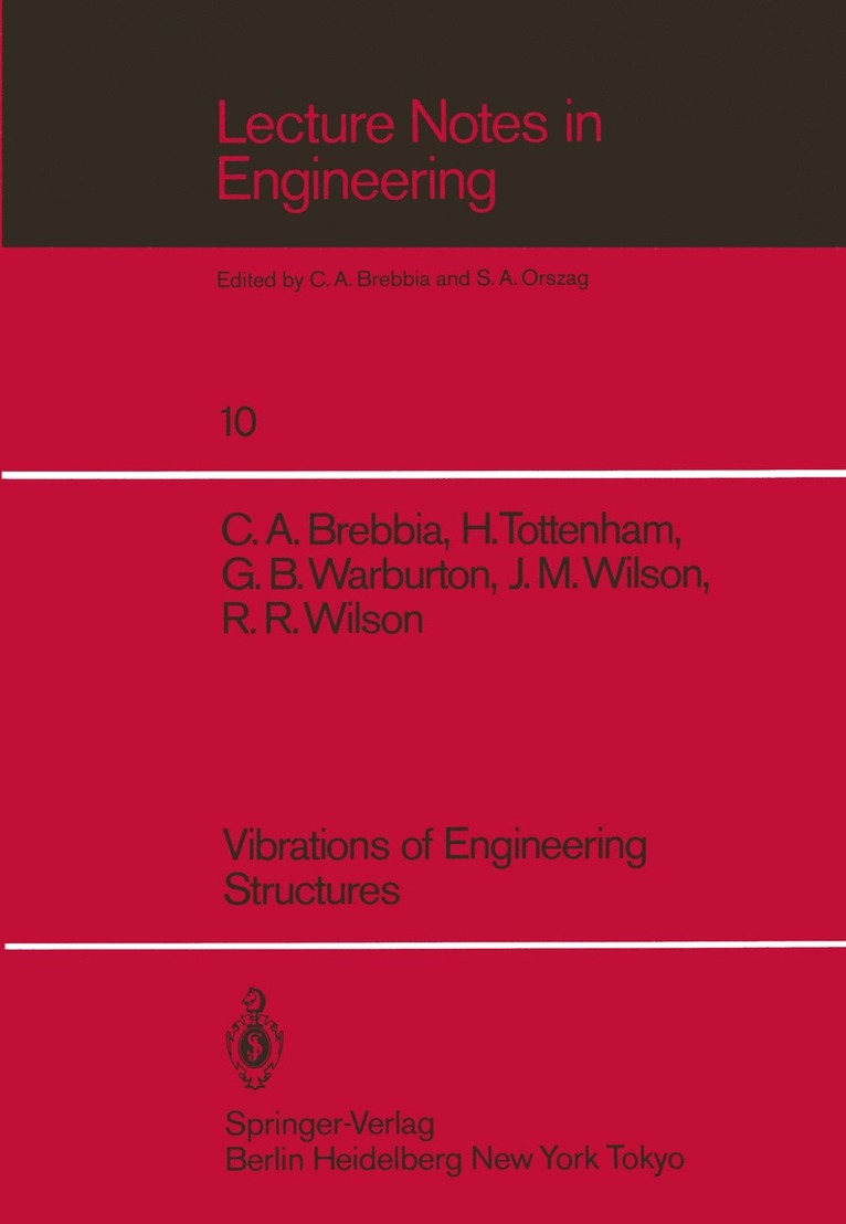 Vibrations of Engineering Structures 1