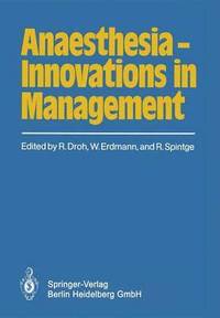 bokomslag Anaesthesia  Innovations in Management