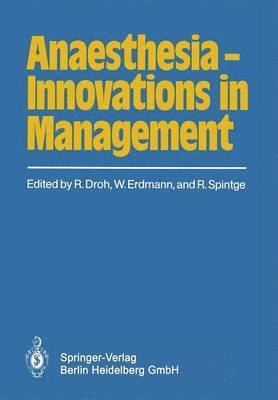 bokomslag Anaesthesia - Innovations in Management