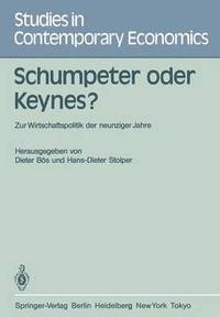 bokomslag Schumpeter oder Keynes?