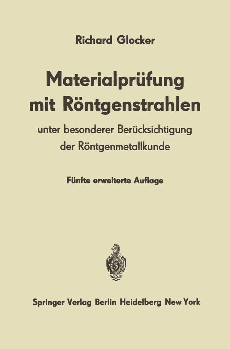Materialprüfung mit Röntgenstrahlen