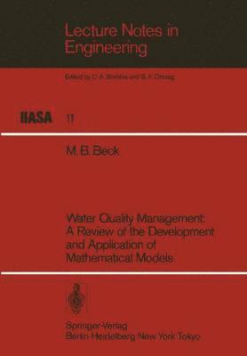 M.B. Beck, M. B. Beck - Water Quality Management, Häftad