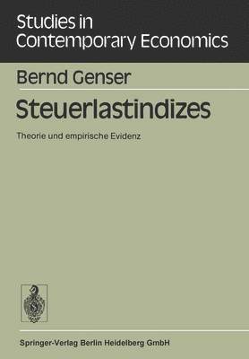 Steuerlastindizes 1