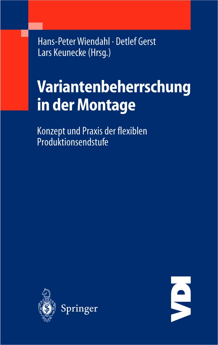 Hans-Peter Wiendahl, Detlef Gerst, Lars Keunecke - Variantenbeherrschung in der Montage, Inbunden