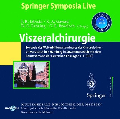 J R Izbicki, K a Gawad, D C Braring, C E Broelsch, J. R. Izbicki, K. a. Gawad - Viszeralchirurgie, Inbunden