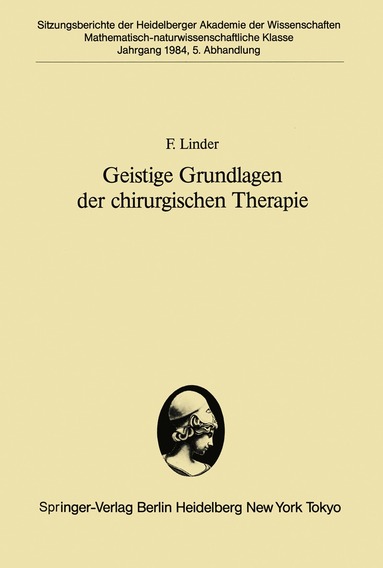 bokomslag Geistige Grundlagen der chirurgischen Therapie