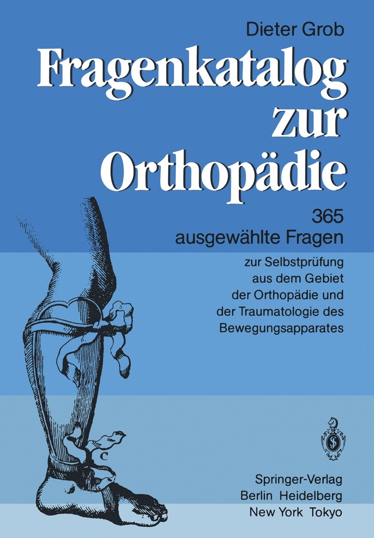D. Grob - Fragenkatalog zur Orthopädie, Häftad