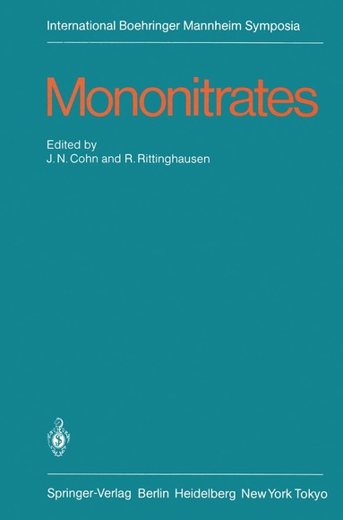 J.N. Cohn, R. Rittinghausen - Mononitrates, Häftad