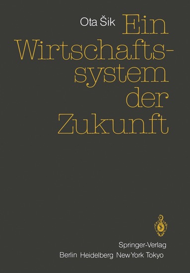 bokomslag Ein Wirtschaftssystem der Zukunft