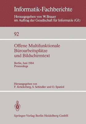 bokomslag Offene Multifunktionale Broarbeitspltze und Bildschirmtext