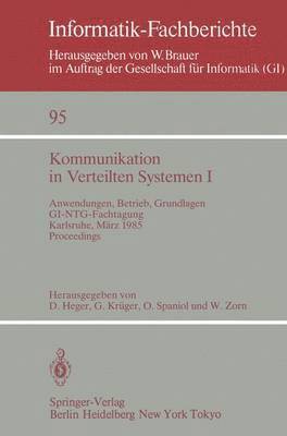 Kommunikation in Verteilten Systemen I 1
