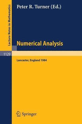 Numerical Analysis, Lancaster 1984