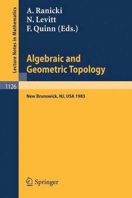 Algebraic and Geometric Topology 1