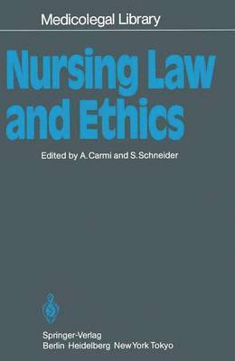 bokomslag Nursing Law and Ethics