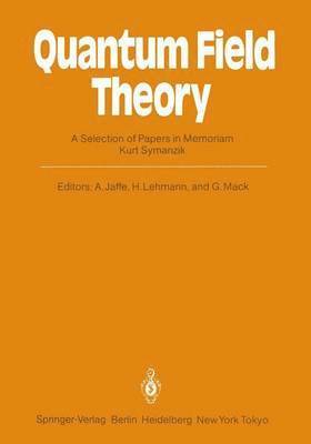 Quantum Field Theory 1