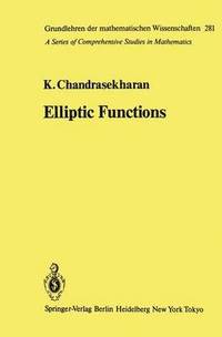 bokomslag Elliptic Functions