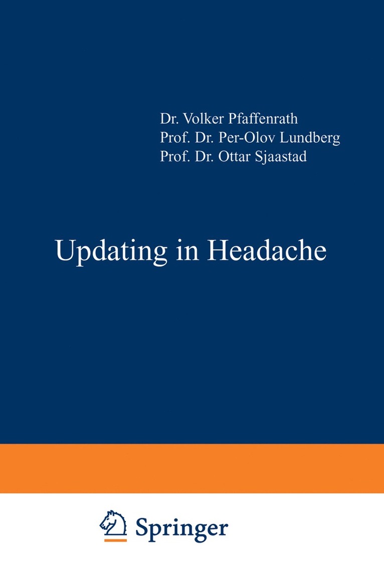 Volker Pfaffenrath, Per-Olov Lundberg, Ottar Sjaastad - Updating in Headache, Häftad