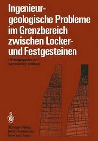 bokomslag Ingenieurgeologische Probleme im Grenzbereich zwischen Locker- und Festgesteinen