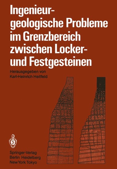 bokomslag Ingenieurgeologische Probleme im Grenzbereich zwischen Locker- und Festgesteinen