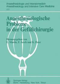 bokomslag Anaesthesiologische Probleme in der Gefchirurgie