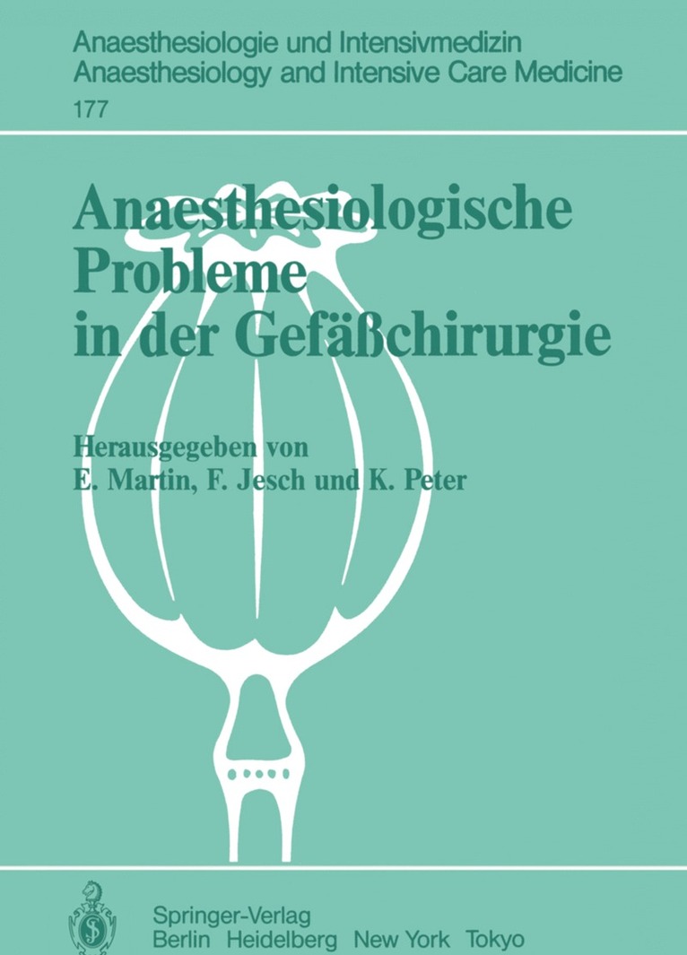 Anaesthesiologische Probleme in der Gefchirurgie 1