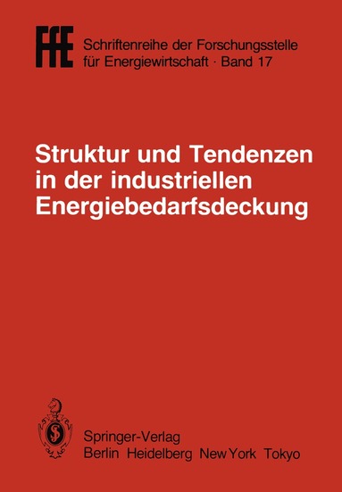 bokomslag Struktur und Tendenzen in der industriellen Energiebedarfsdeckung